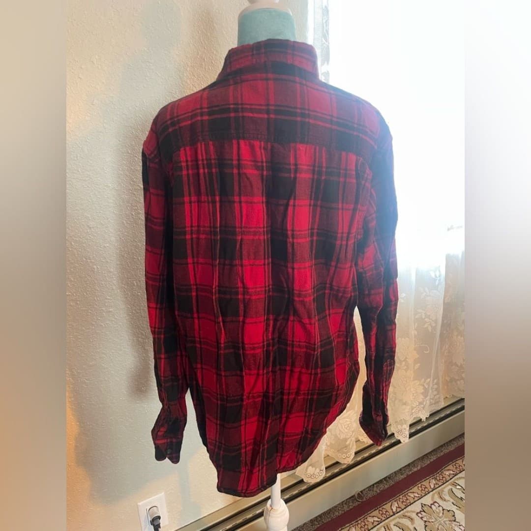 George: red and black flannel - Thumbnail 3