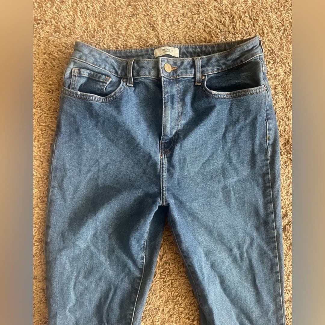 Forever 21: high waisted skinny jeans - Thumbnail 2