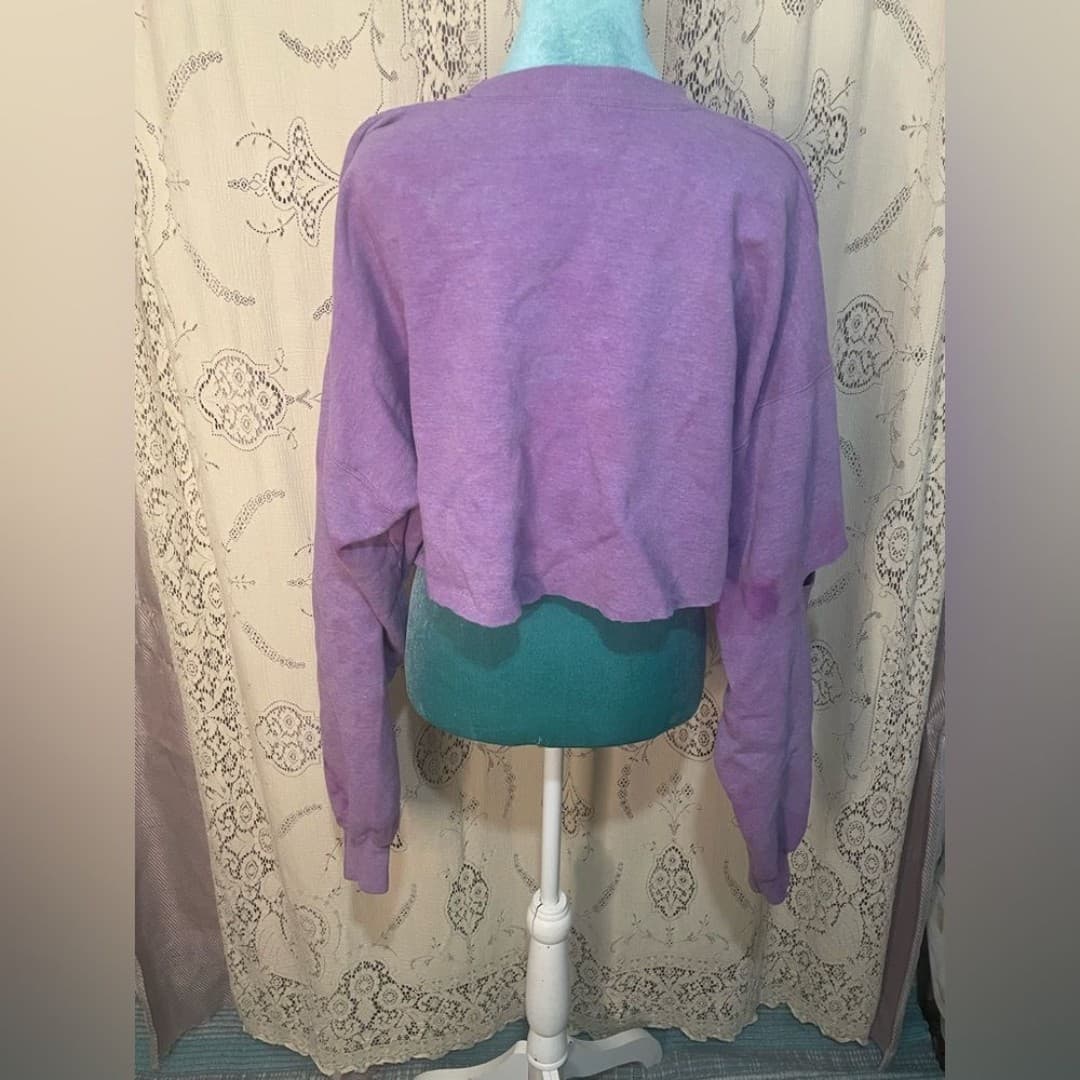 Hanes: vintage cropped sweater - Thumbnail 3