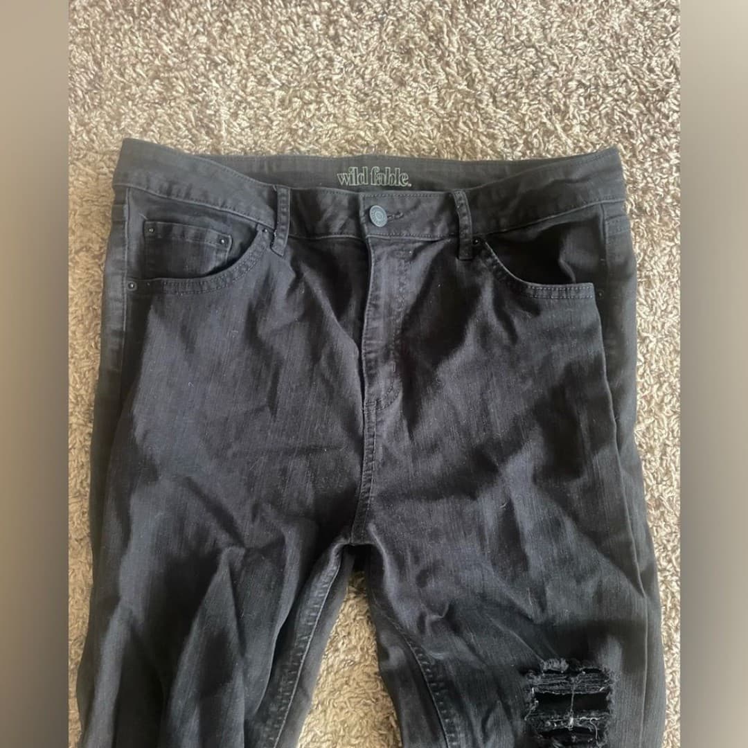 Wild fable: distressed skinny jeans - Thumbnail 3