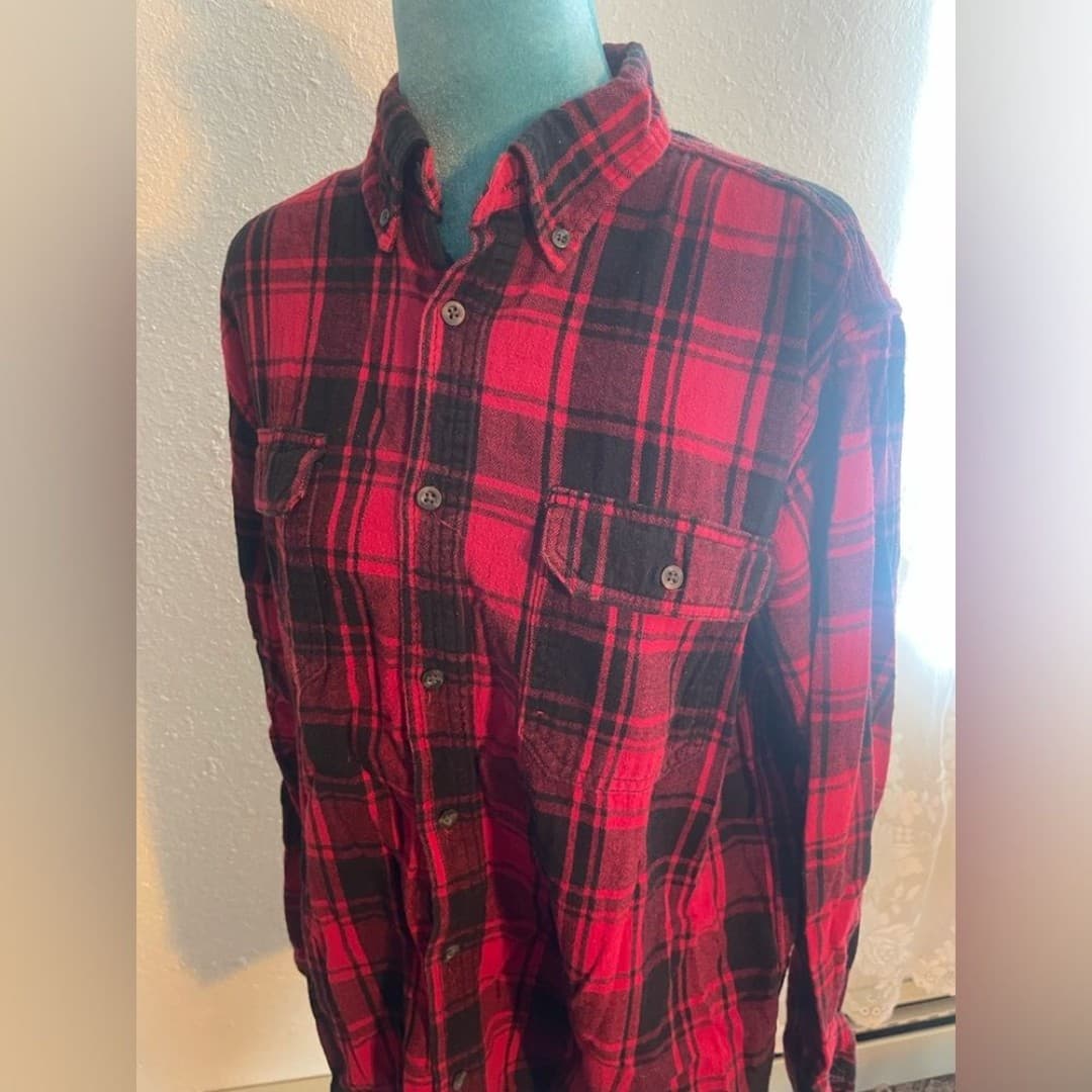 George: red and black flannel - Thumbnail 2