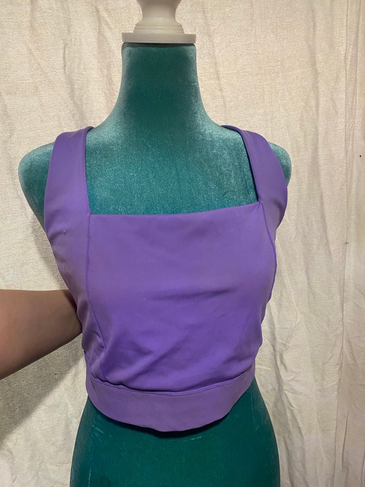 All in motion: purple sports bra - Thumbnail 3