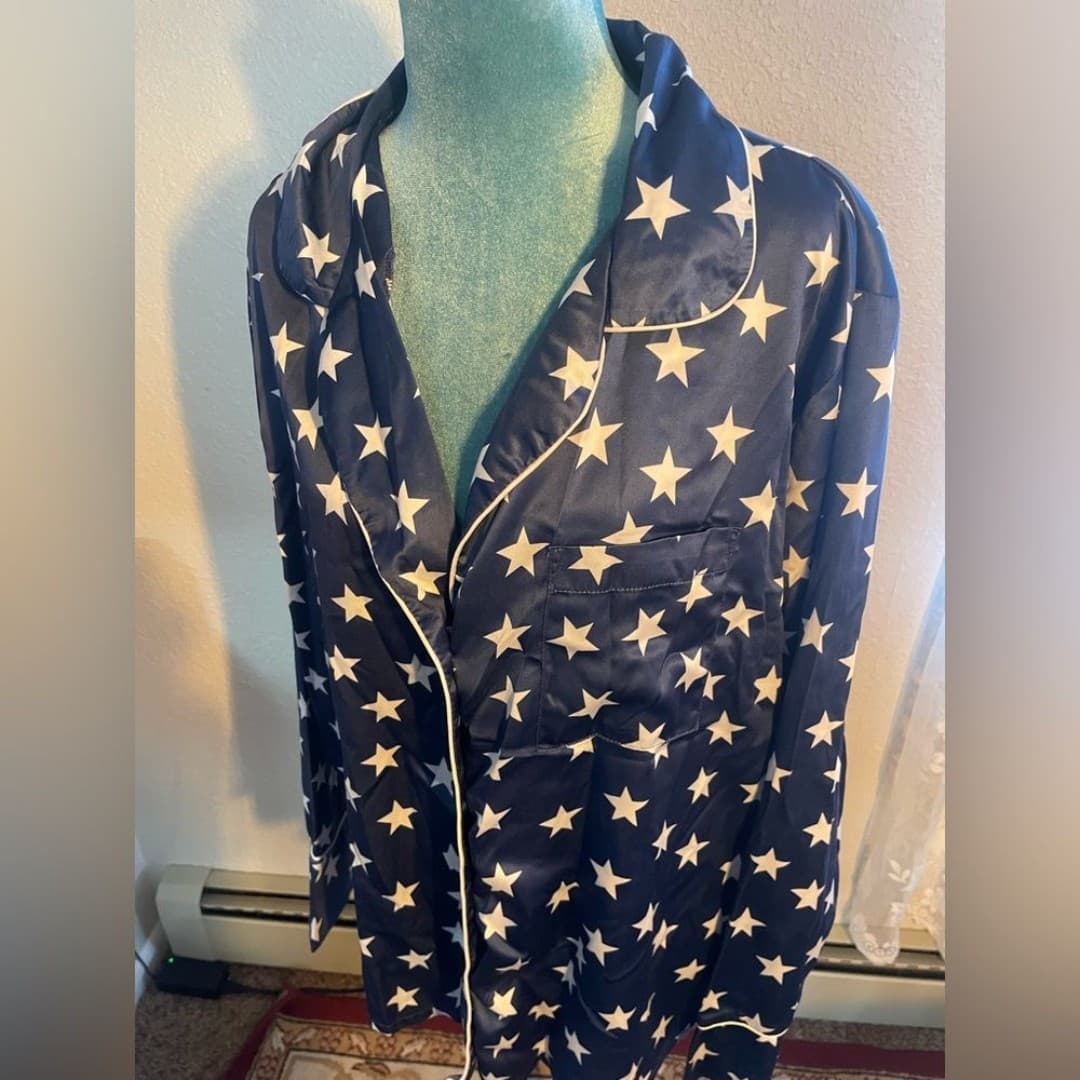 Nasty gal: button down star sleep shirt - Thumbnail 2