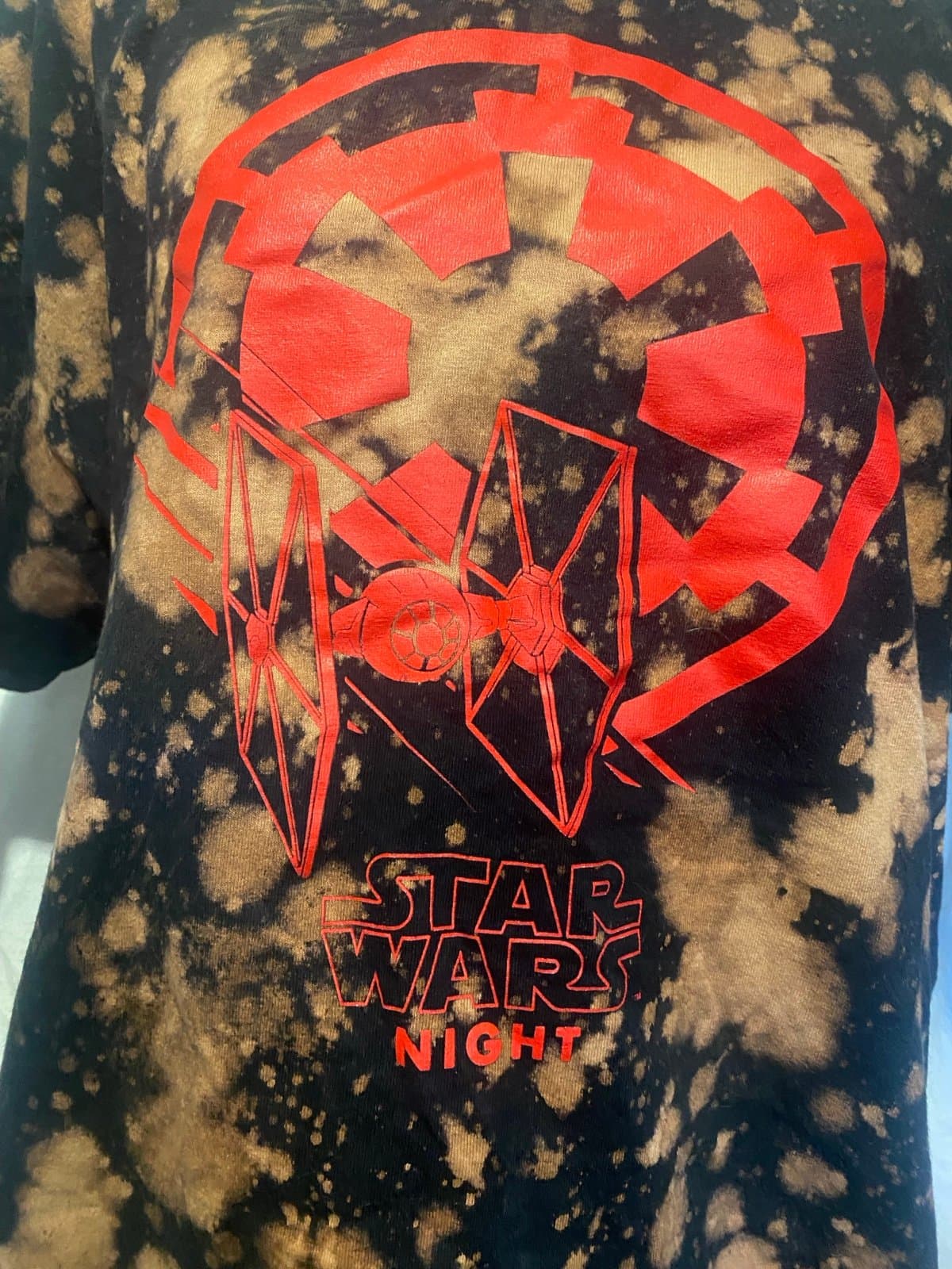Upcycled Star Wars hockey T-shirt - Thumbnail 2