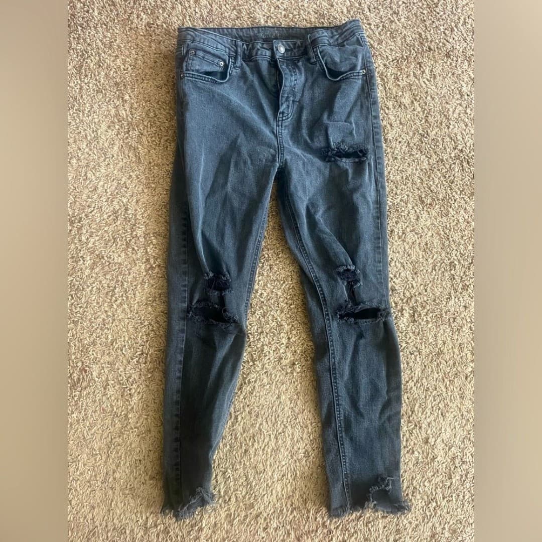 Wild fable: distressed high rise skinny jeans - Image 1