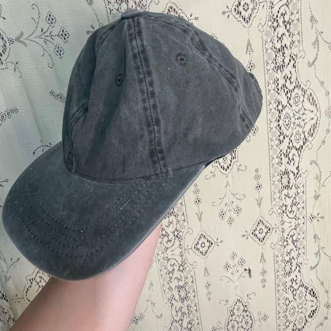 Nissi caps: grey baseball cap wide brim - Thumbnail 3