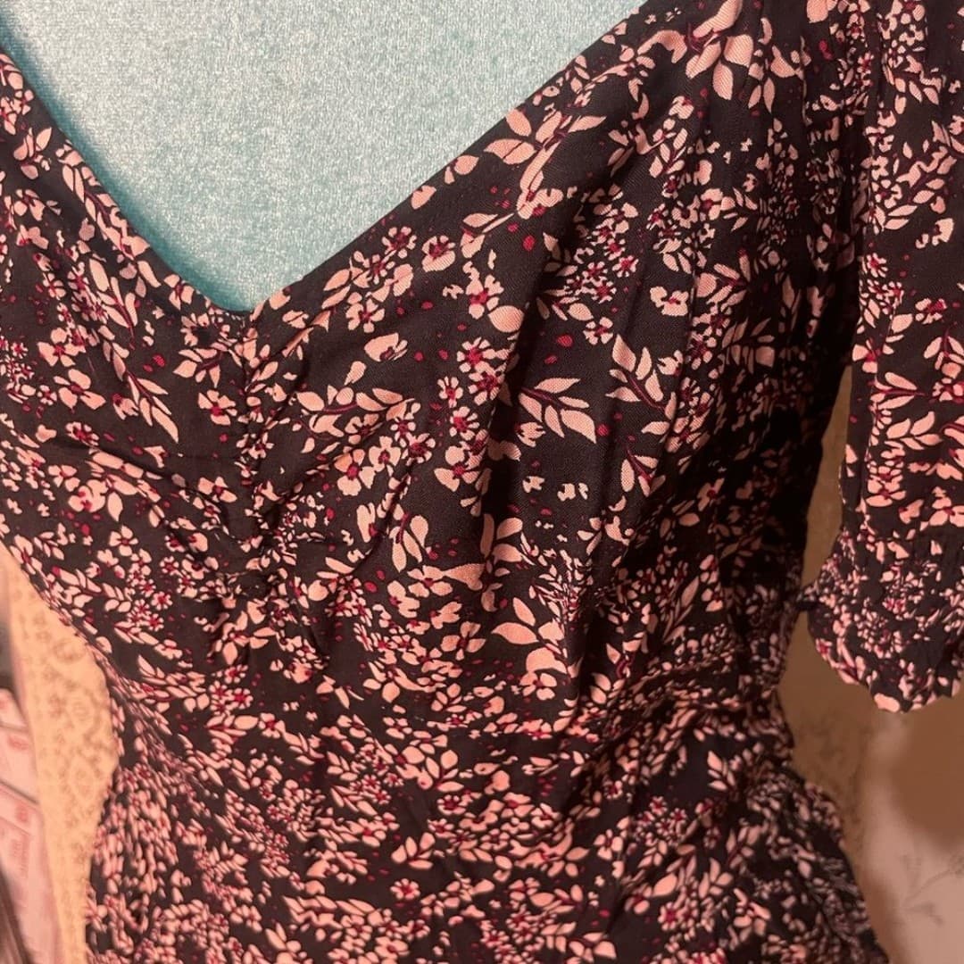 A.U.W. : floral mini dress - Thumbnail 4