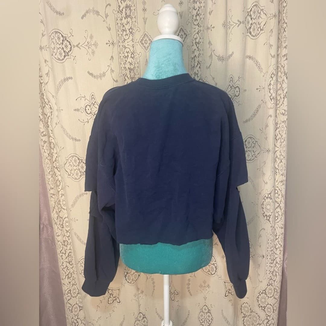 Fruit of the loom: vintage cropped sweater - Thumbnail 4