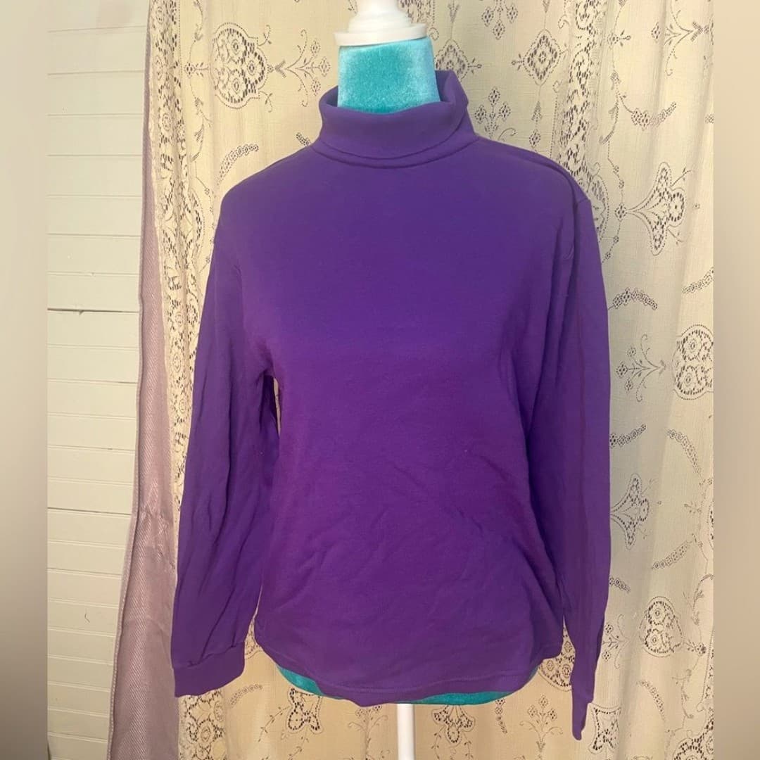 Basic editions: vintage basic turtleneck - Image 1