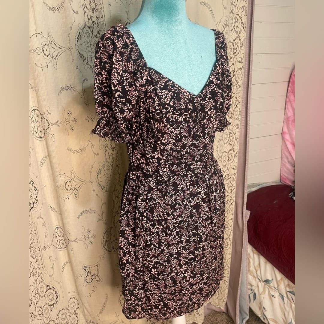 A.U.W. : floral mini dress - Thumbnail 3