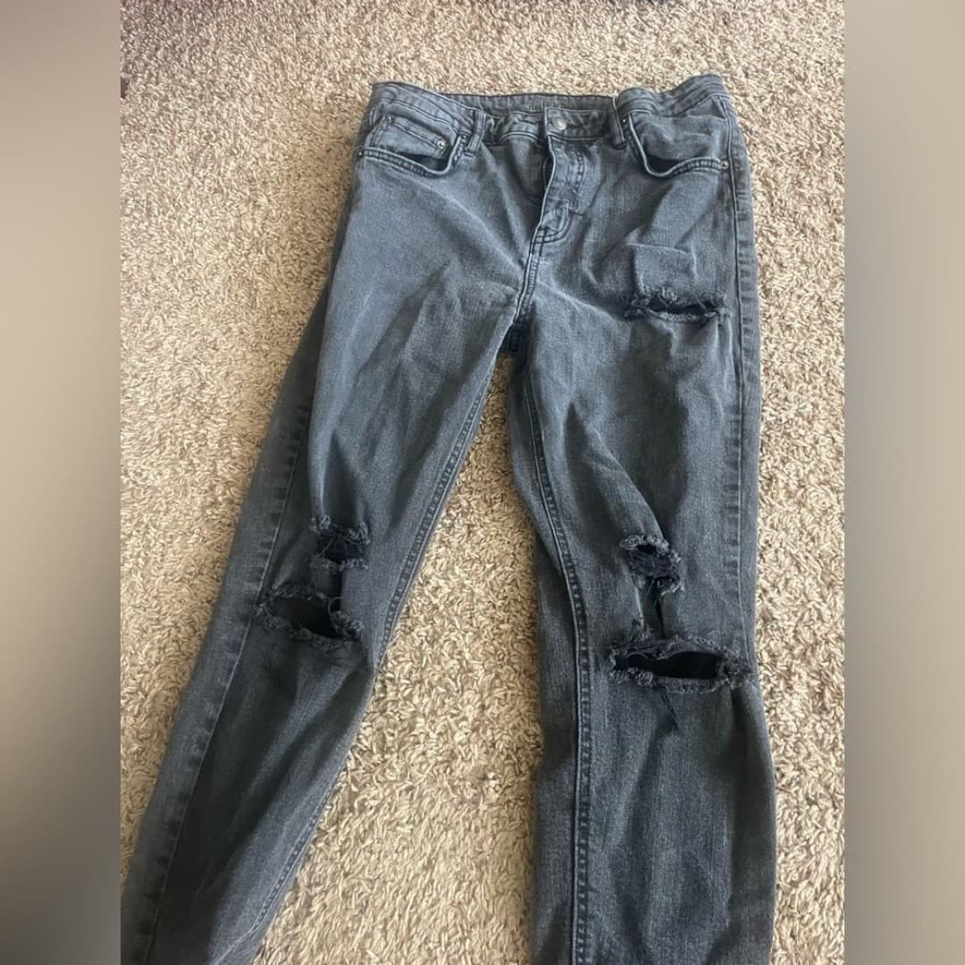 Wild fable: distressed high rise skinny jeans - Thumbnail 2