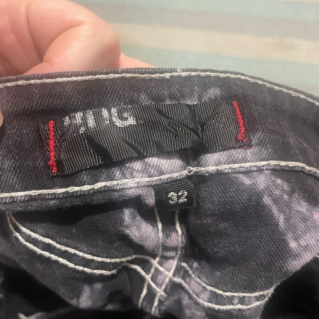 BDG: high rise tie dyed shorts - Thumbnail 6