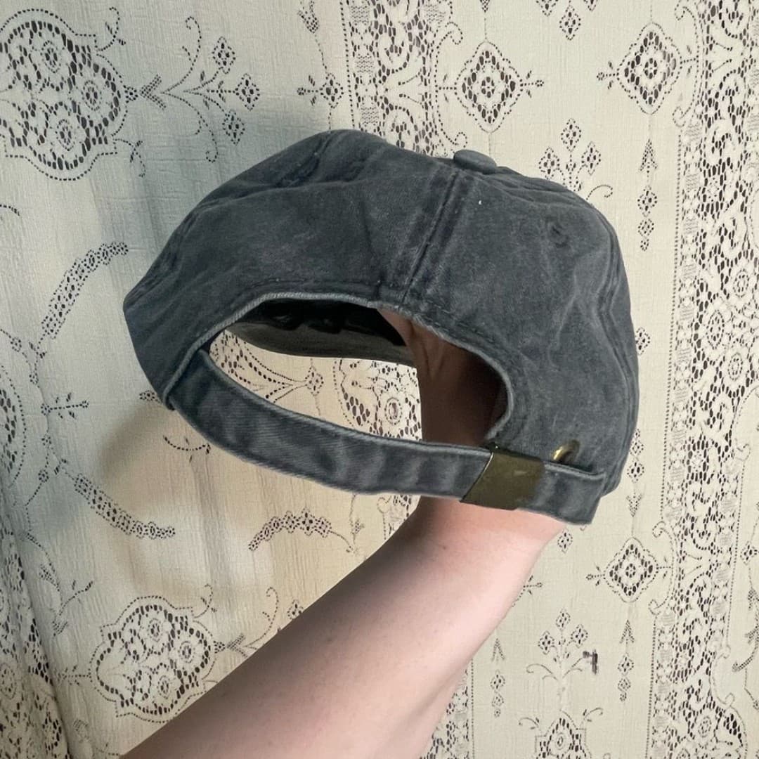 Nissi caps: grey baseball cap wide brim - Thumbnail 4