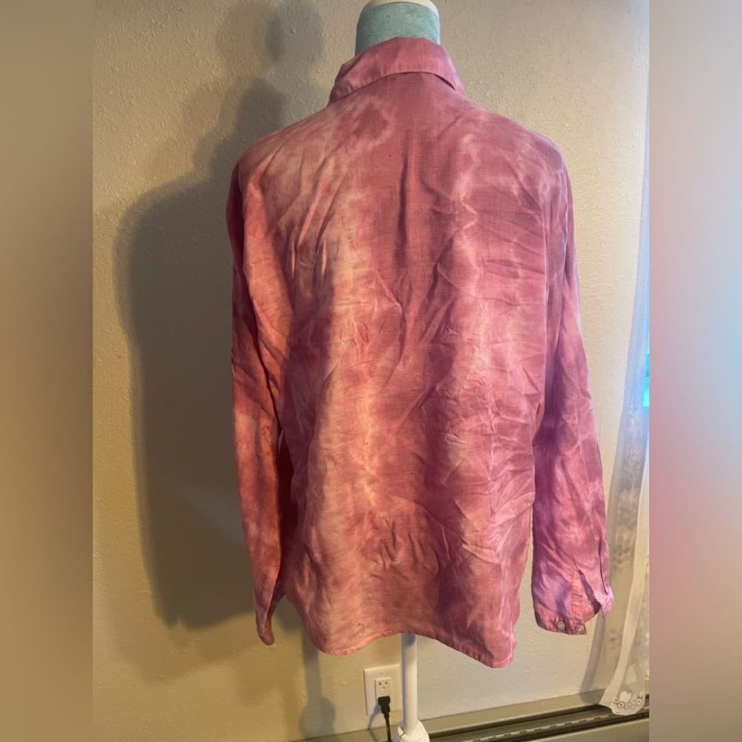 Woolrich: lightweight tie dyed button up - Thumbnail 3