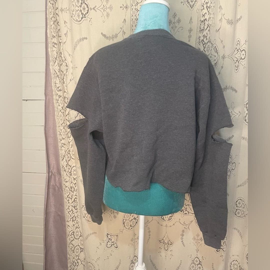 Mervyns: vintage cropped sweater 6-8 - Thumbnail 4