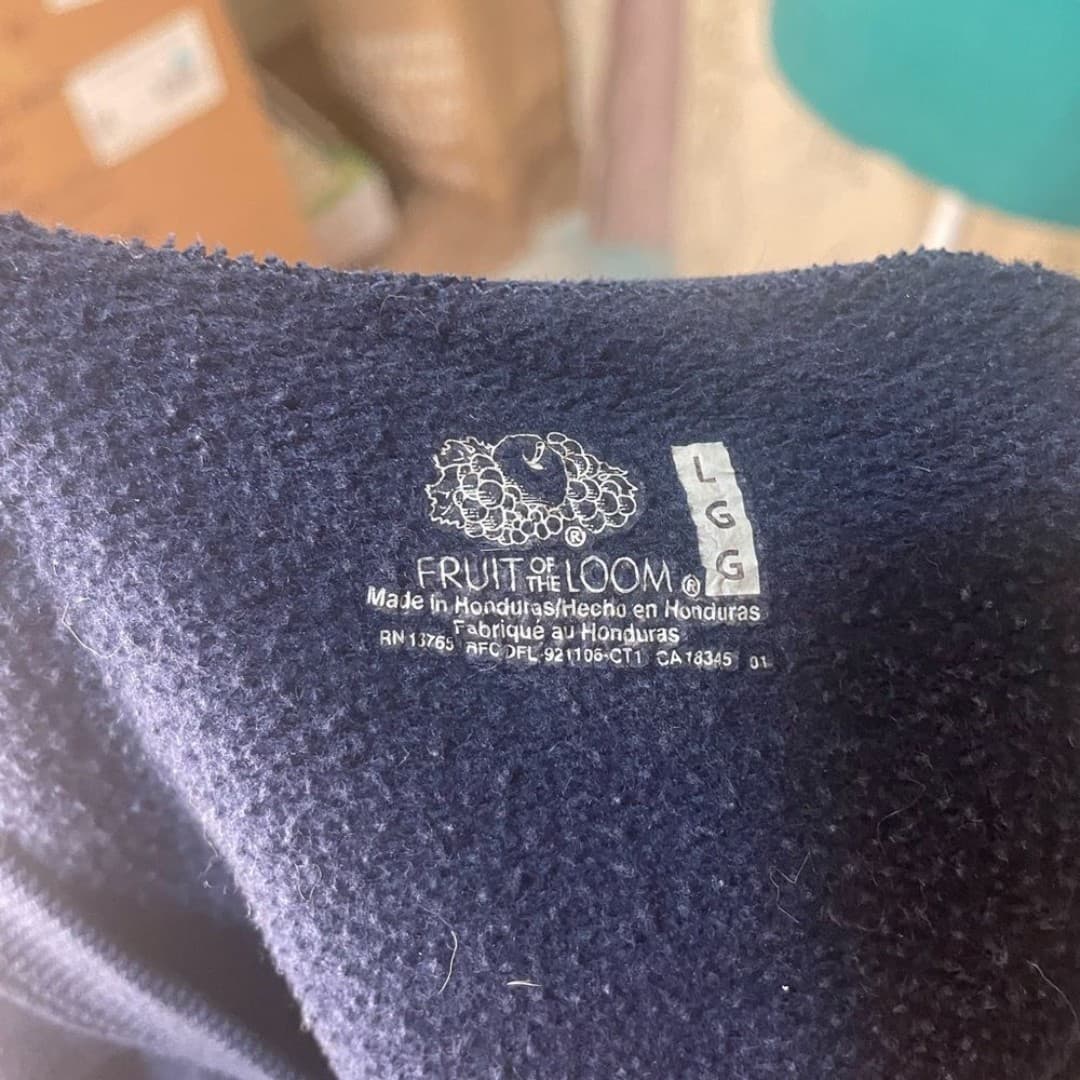 Fruit of the loom: vintage cropped sweater - Thumbnail 5