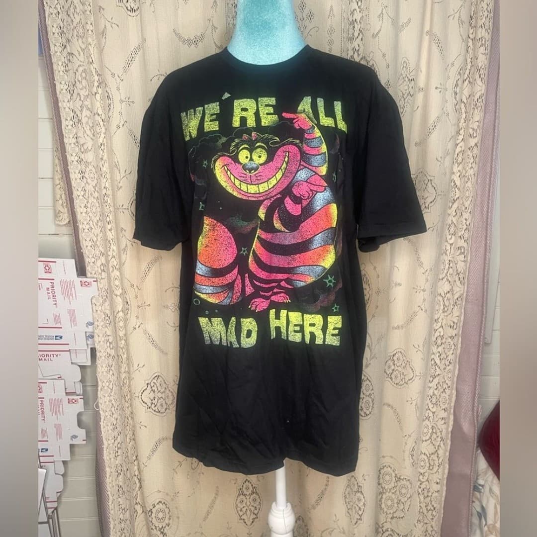 Disney: we’re all mad here NWT shirt - Image 1