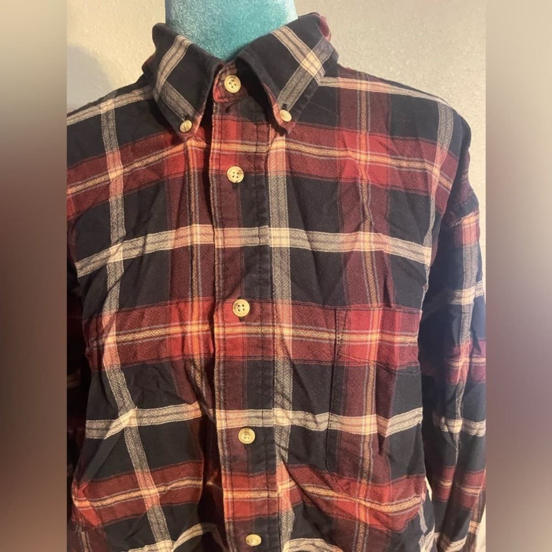 Natural issue: red and blue plaid flannel - Thumbnail 2