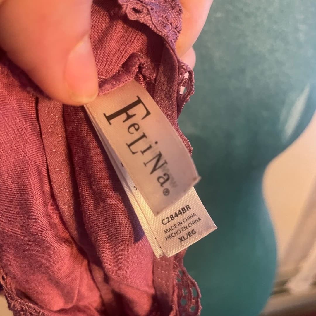 Felina: pink lace bralette - Thumbnail 4