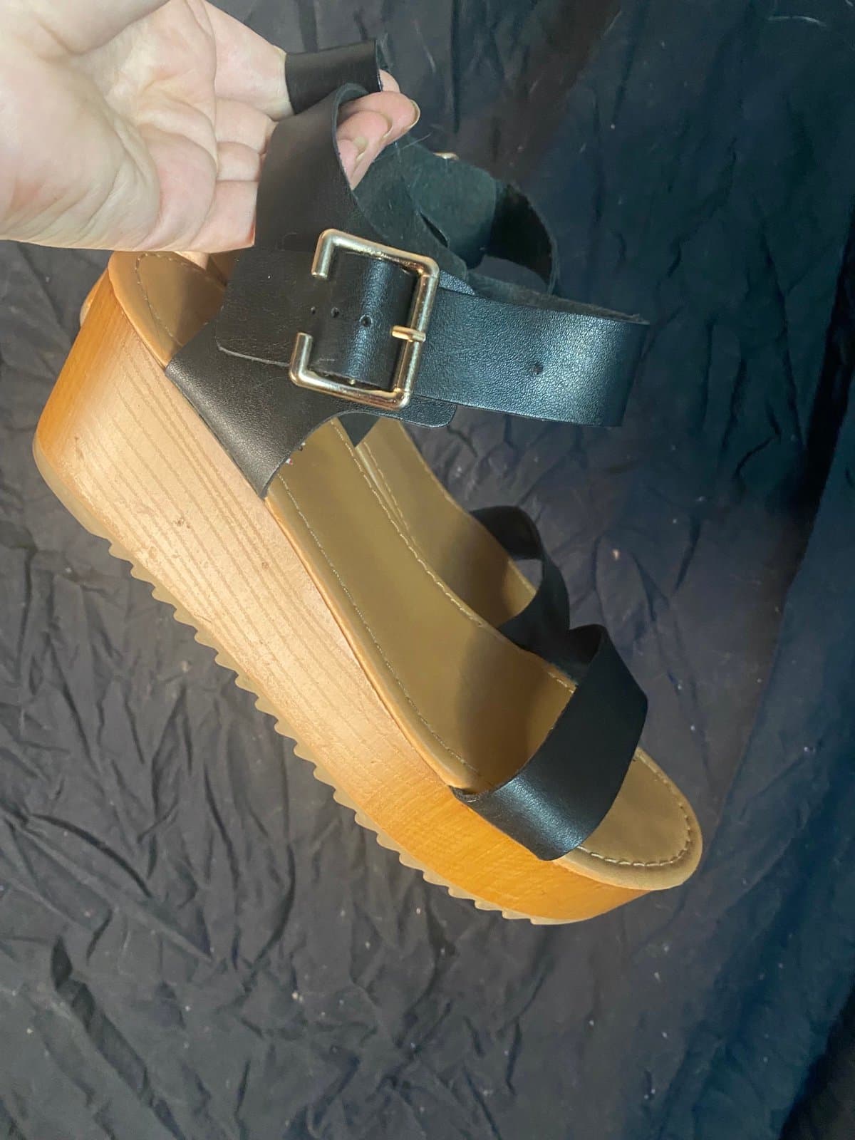 Soda: wedge sandal - Image 1