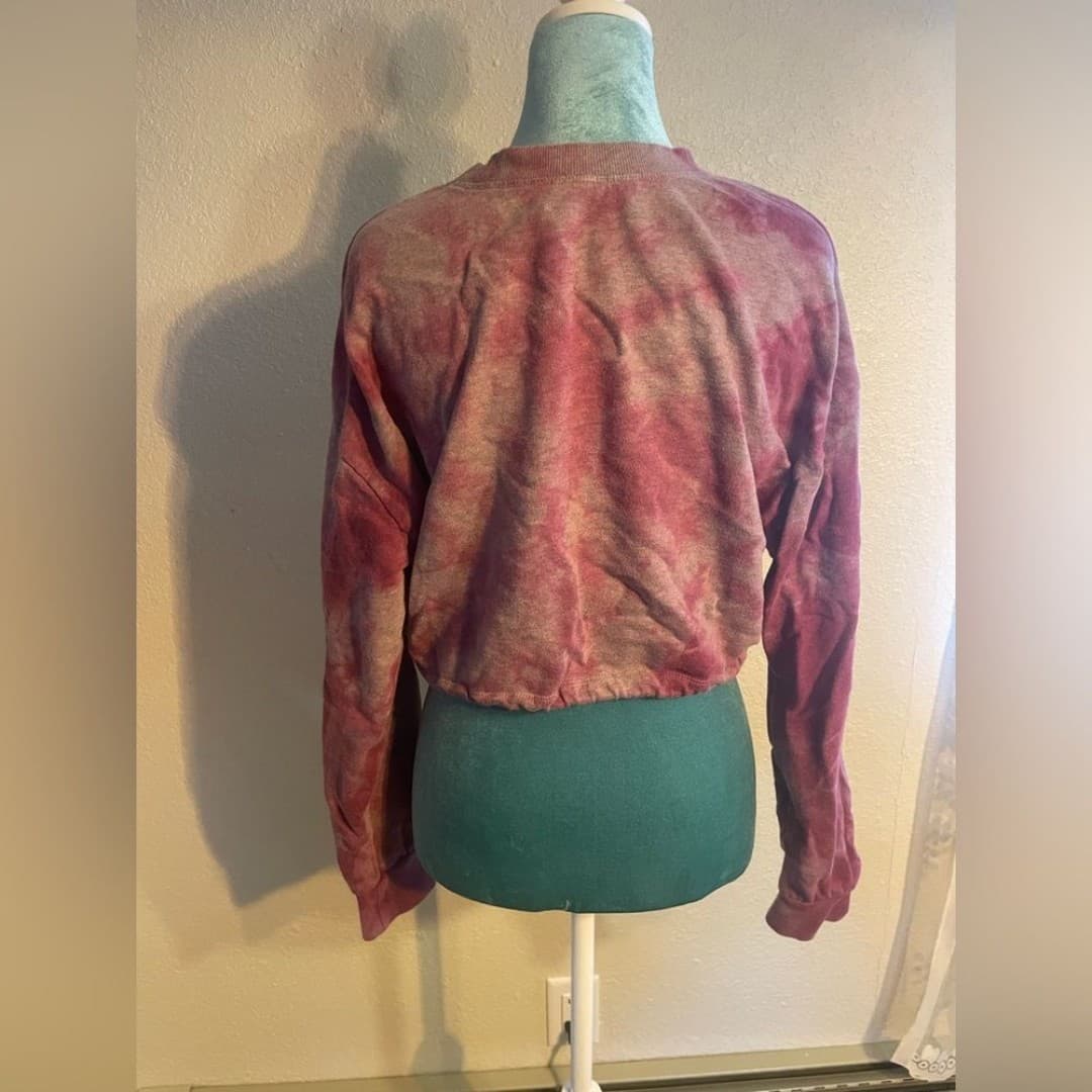 Forever 21: Tye dyed cropped sweater - Thumbnail 3