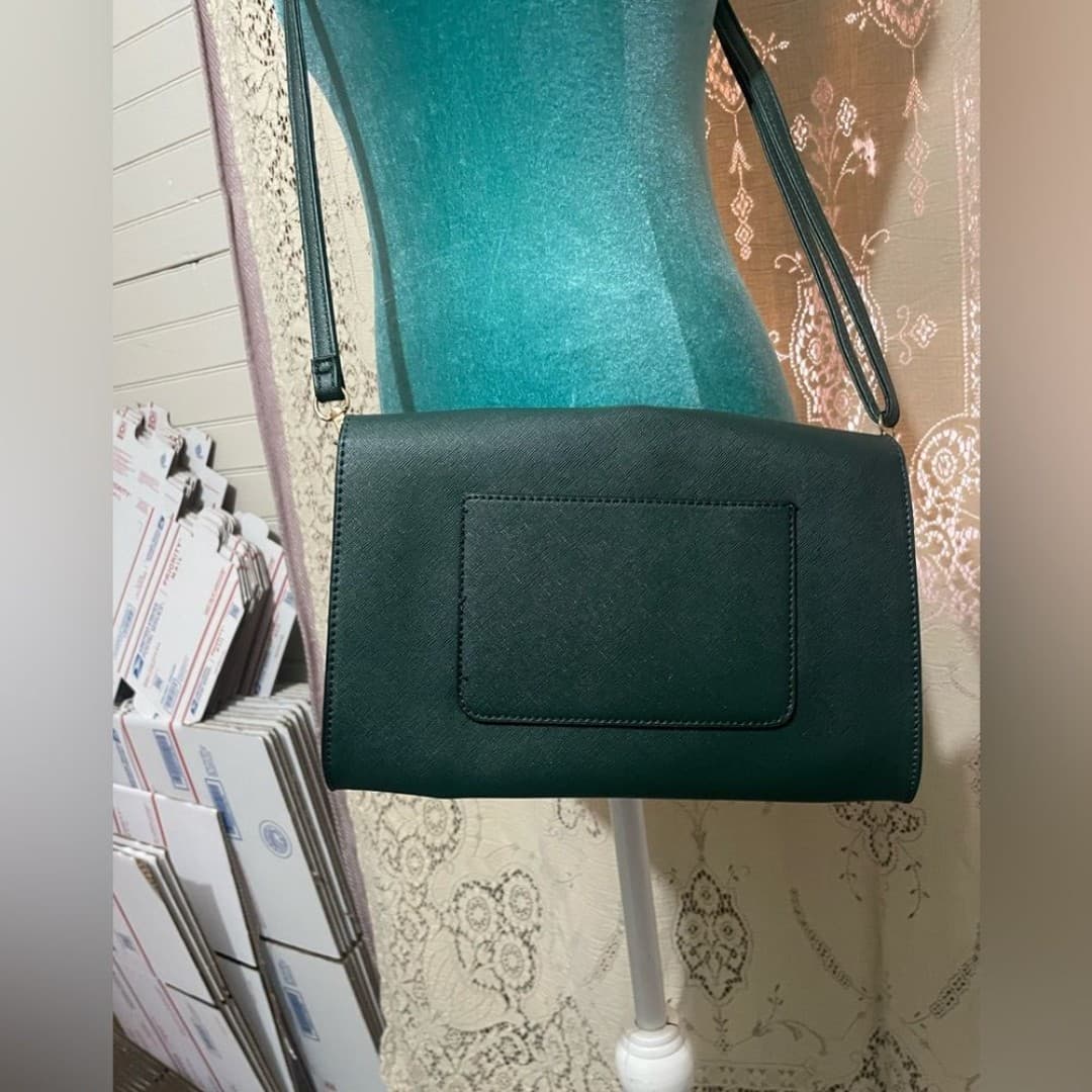 Deep green crossbody bag - Thumbnail 3