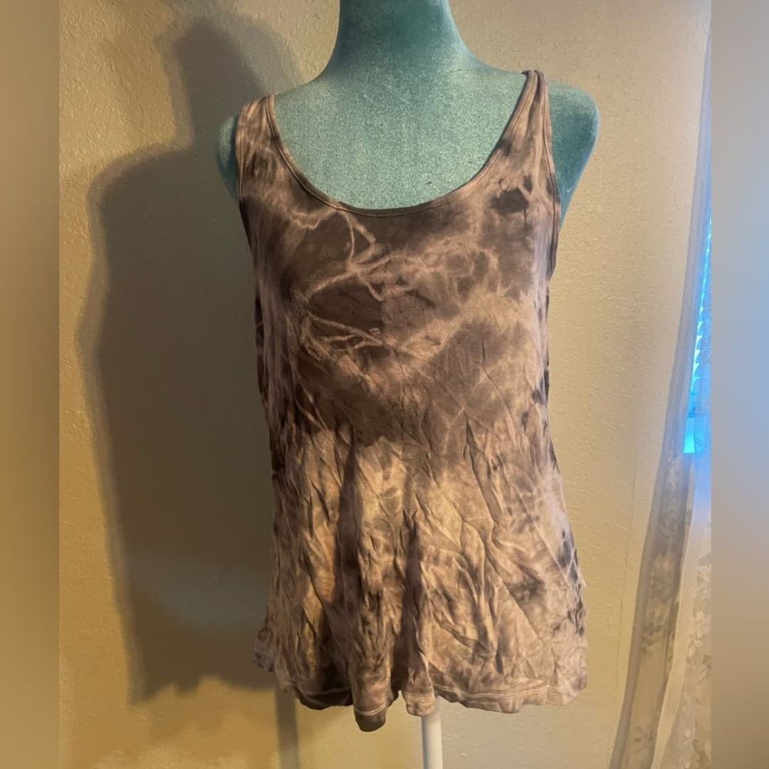 A new day: tie dyed oversized tank - Image 1