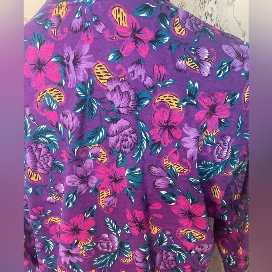 Hunt club: vintage floral turtleneck - Thumbnail 4