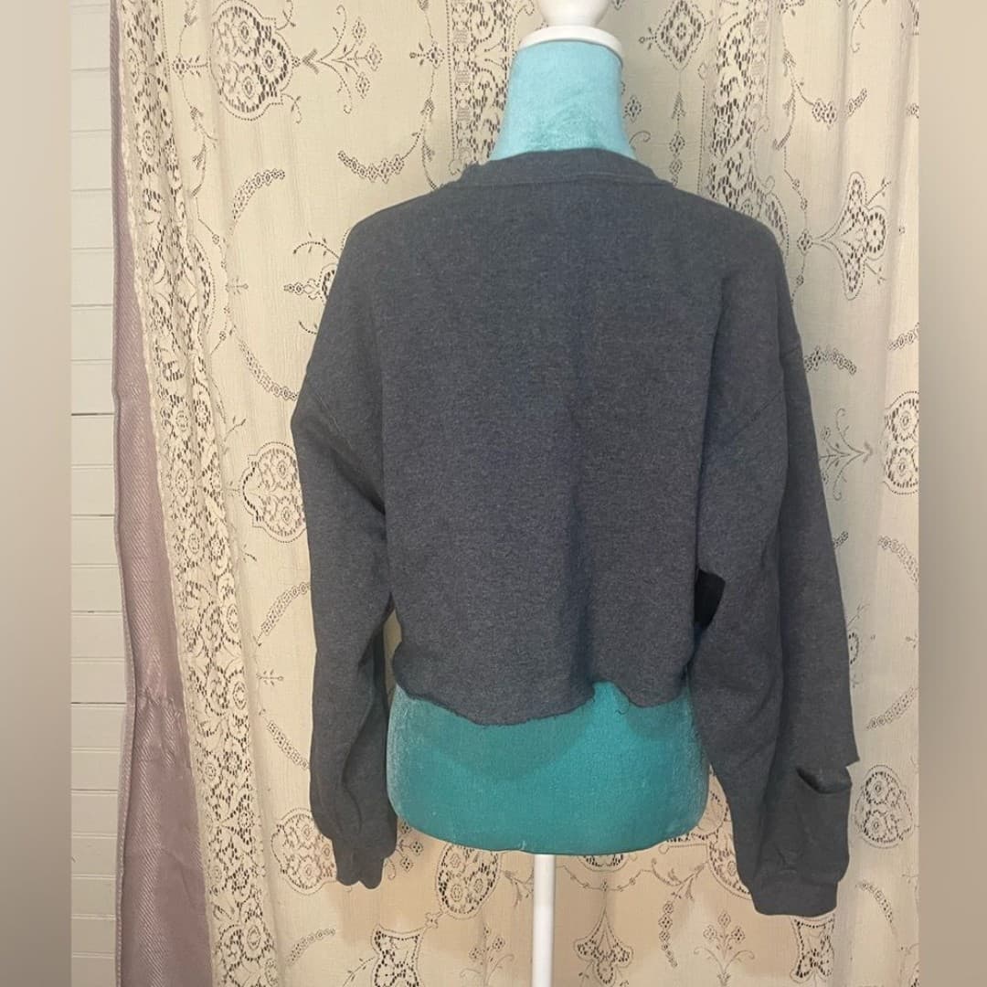 Fruit of the loom: vintage cropped sweater - Thumbnail 4