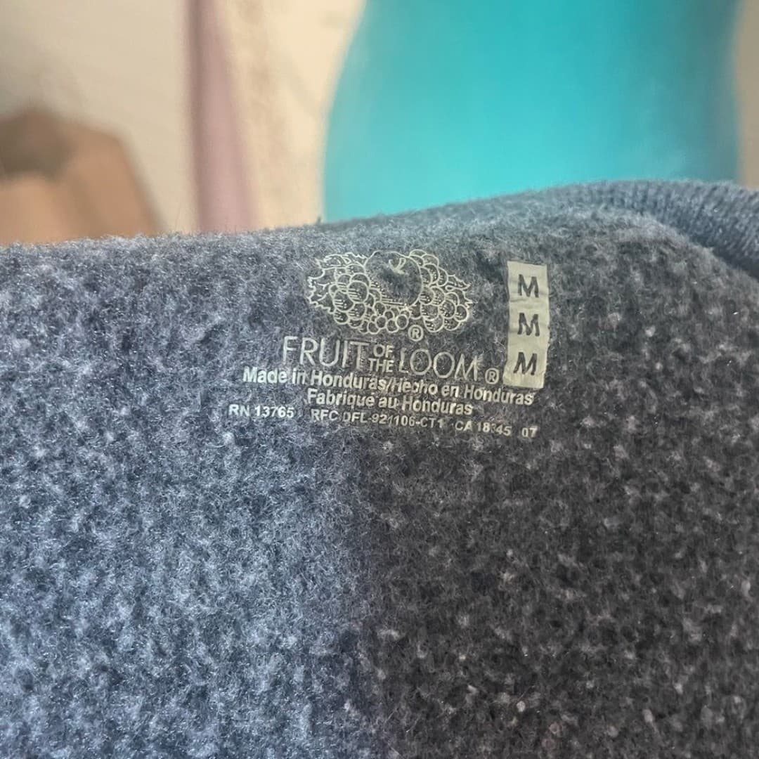 Fruit of the loom: vintage cropped sweater - Thumbnail 5