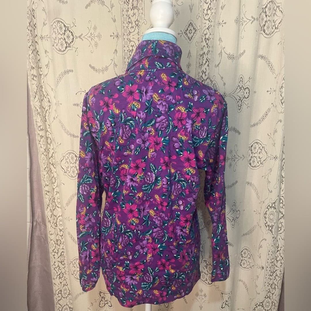 Hunt club: vintage floral turtleneck - Thumbnail 3