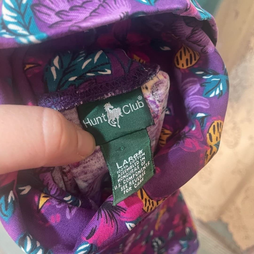 Hunt club: vintage floral turtleneck - Thumbnail 5