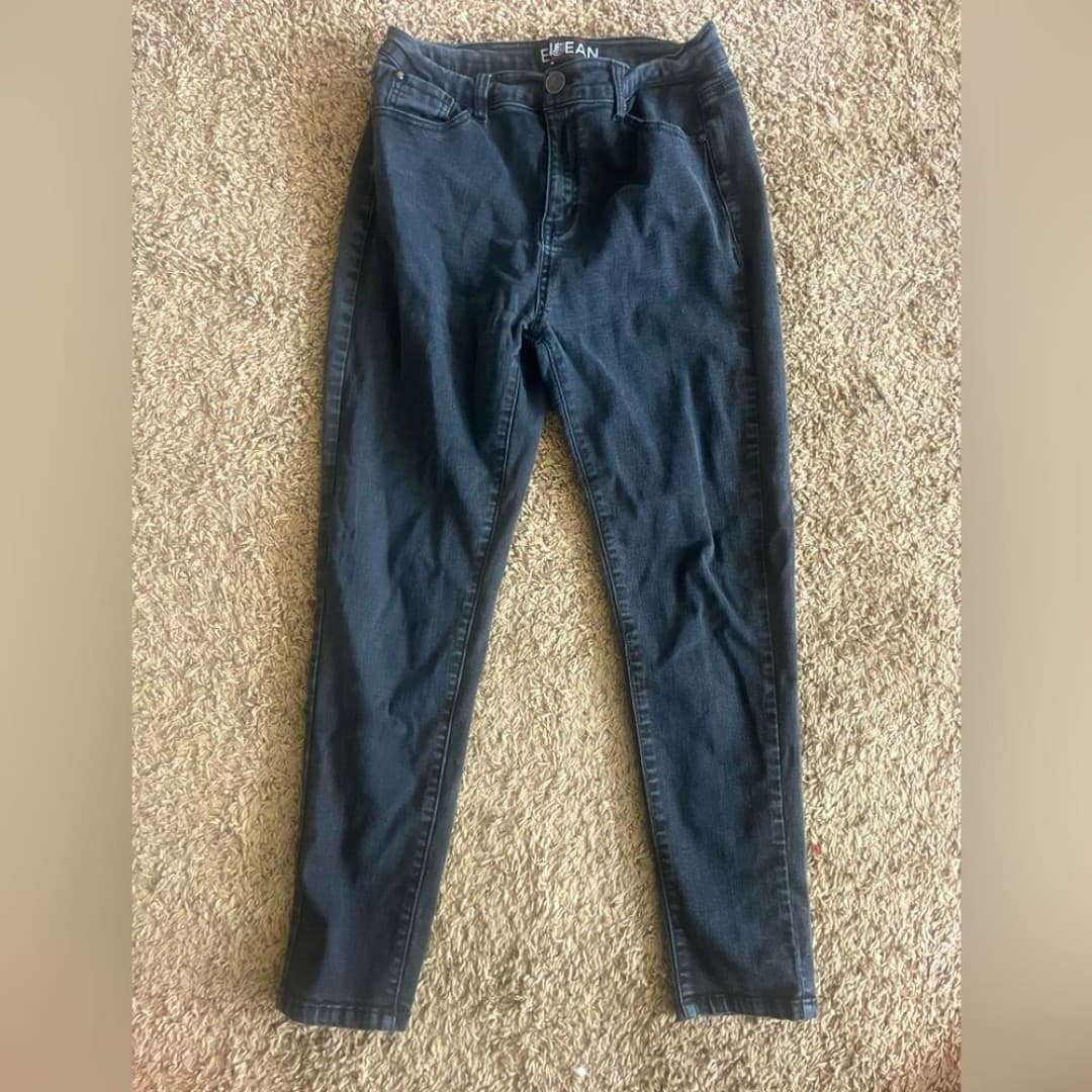 Enjean: black skinny jeans - Image 1