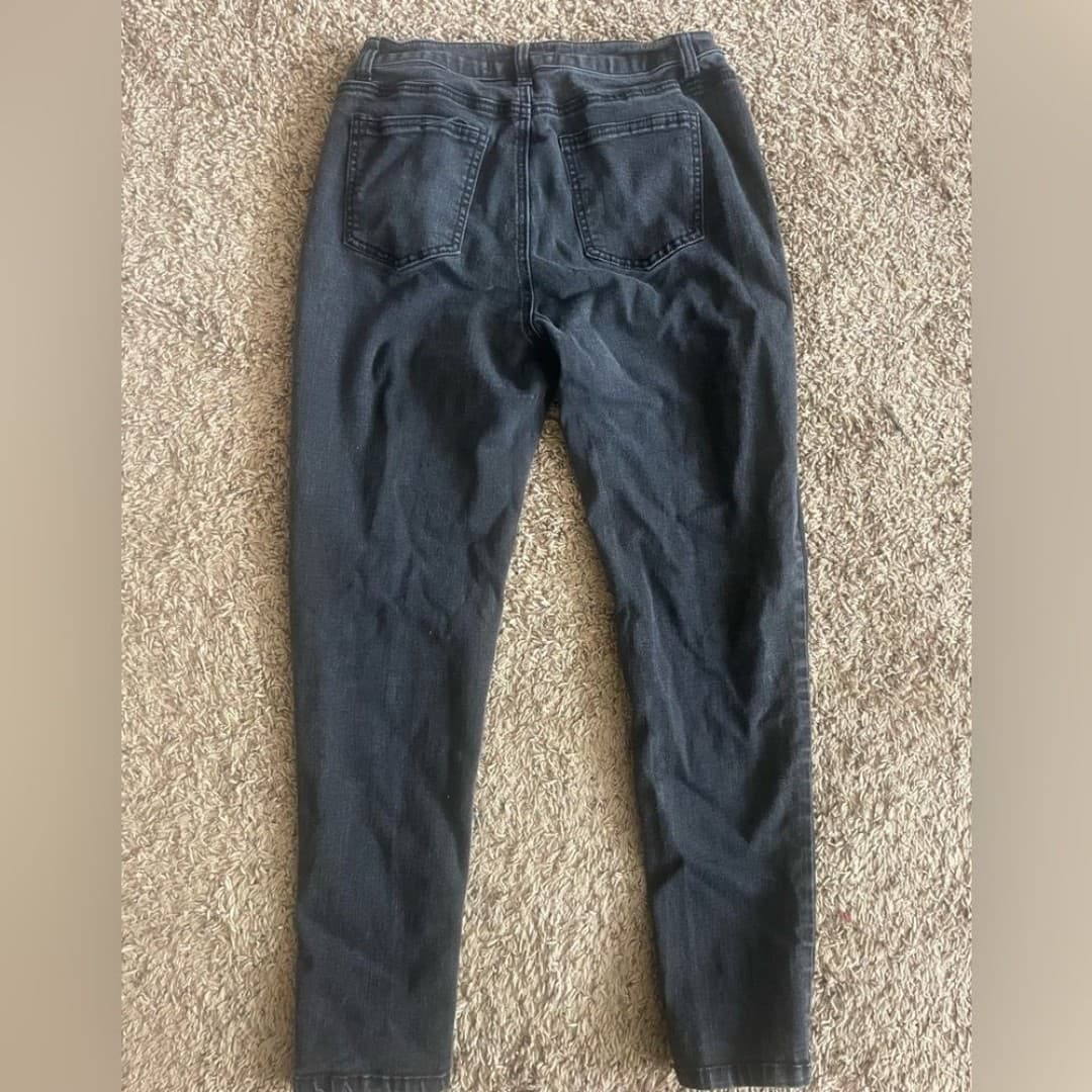 Enjean: black skinny jeans - Thumbnail 3