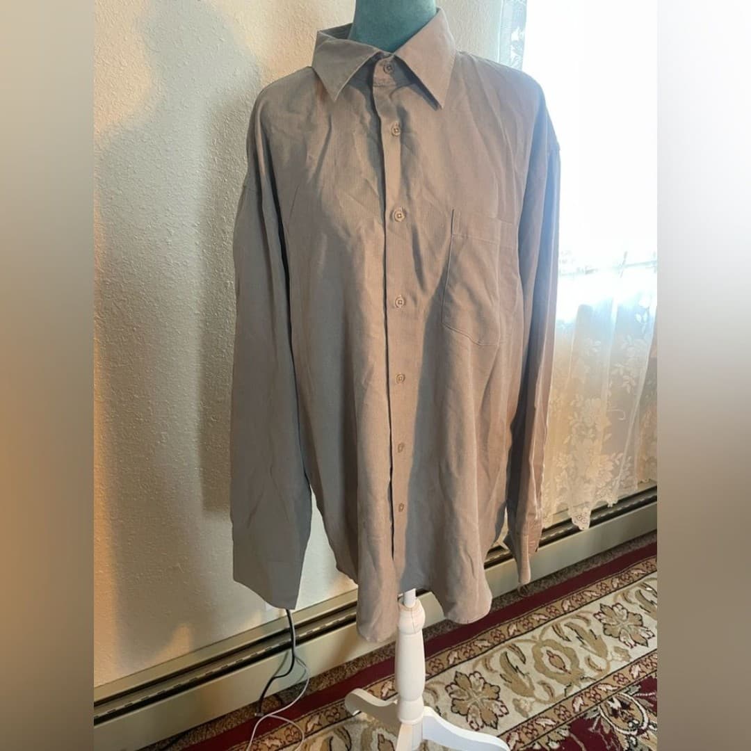 Linea dome: cream button down - Image 1