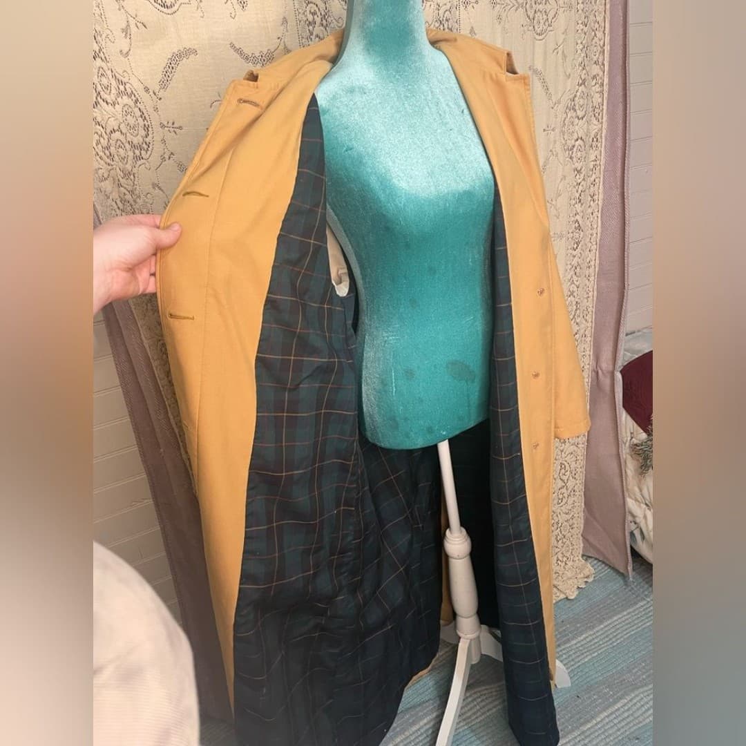 Jones New York: vintage mustard yellow duster - Thumbnail 2