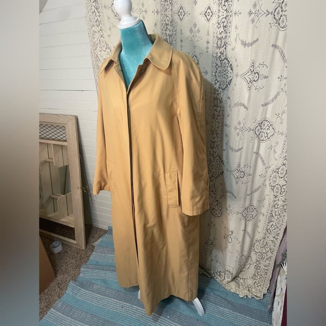 Jones New York: vintage mustard yellow duster - Image 1
