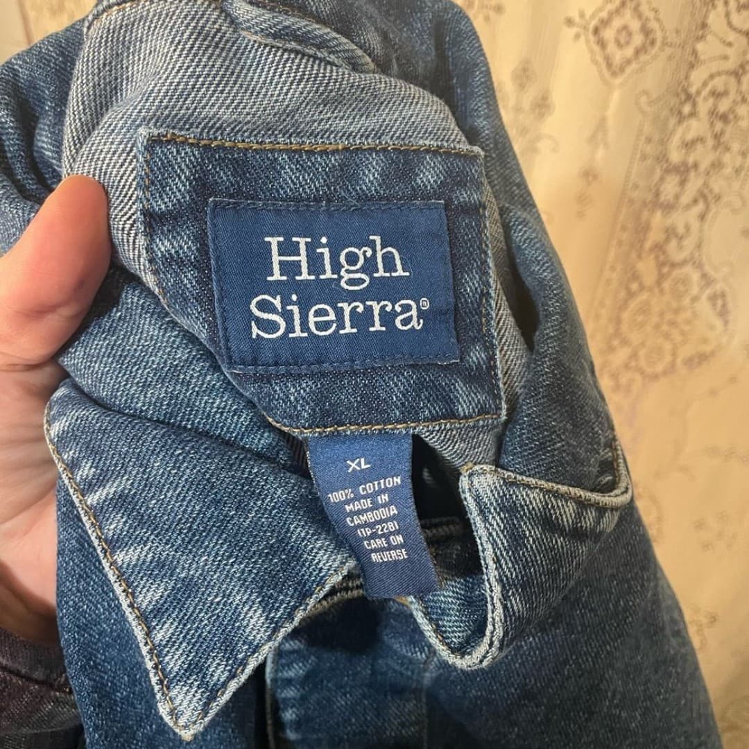 High sierra: heavy denim jacket - Thumbnail 6