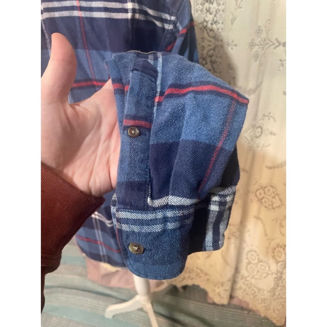 J.Crew: Slim Brushed Heather Elbow-Patch Shirt in Bold Plaid - Thumbnail 5