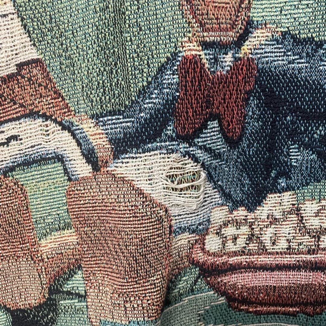 Disneyland: vintage holiday Christmas throw blanket - Thumbnail 4