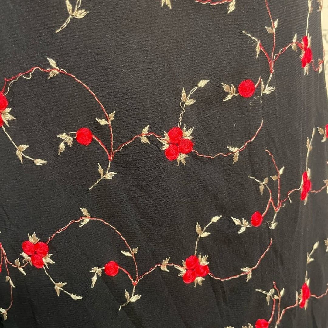 Speechless: vintage y2k floral strapless dress - Thumbnail 7