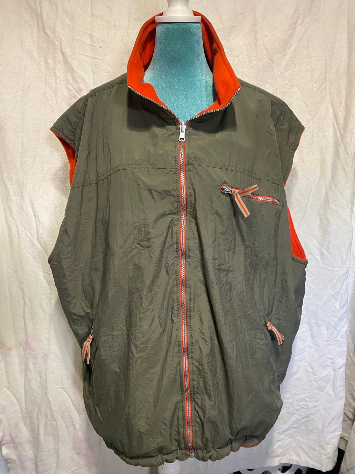 K.A.D.: reversible windbreaker and fleece vest - Image 1