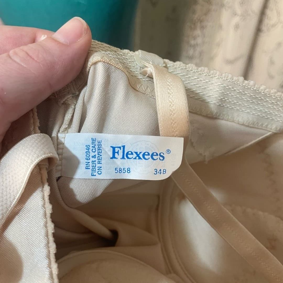 Flexees: vintage beige bodysuit - Thumbnail 5