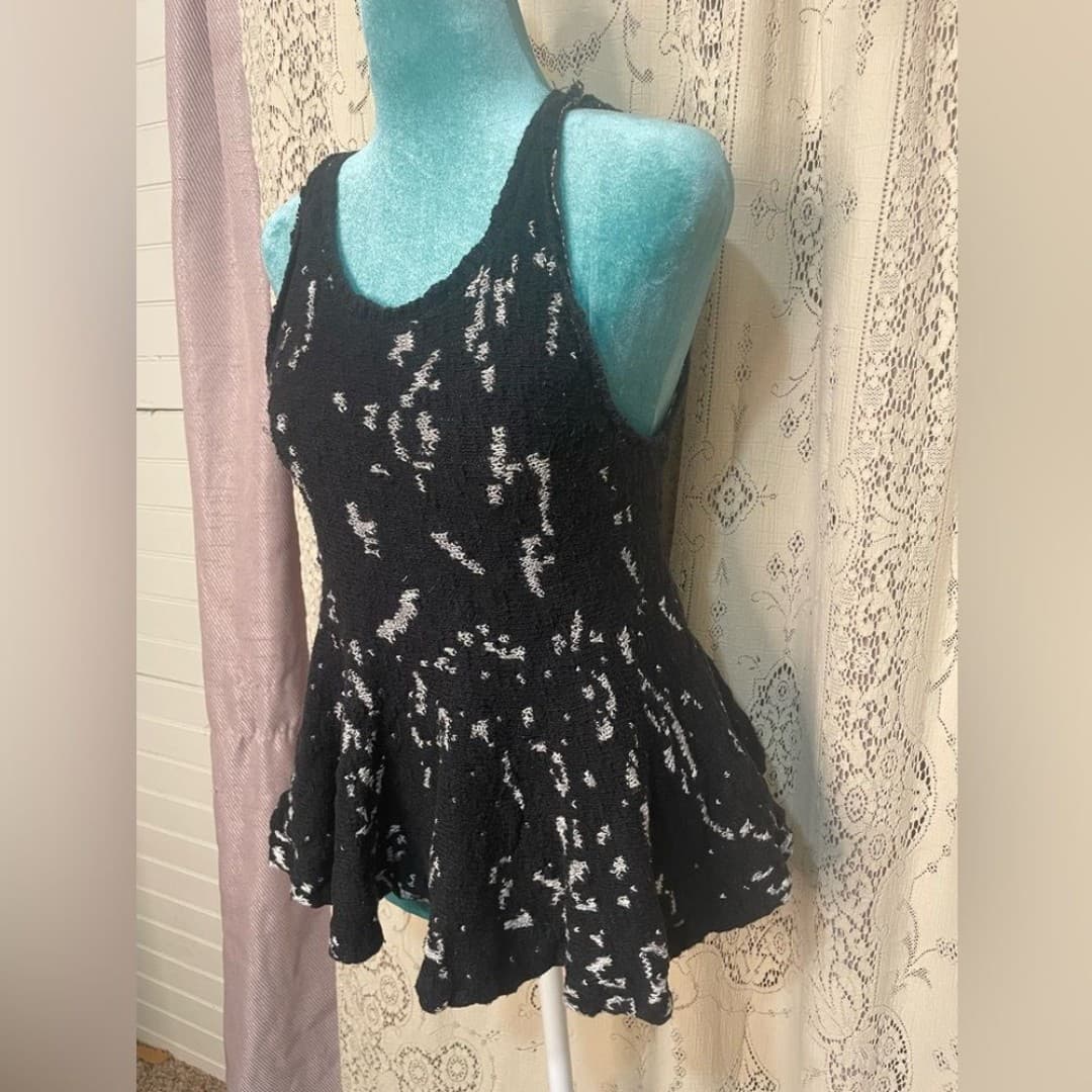 Free people: knit peplum tank - Thumbnail 2