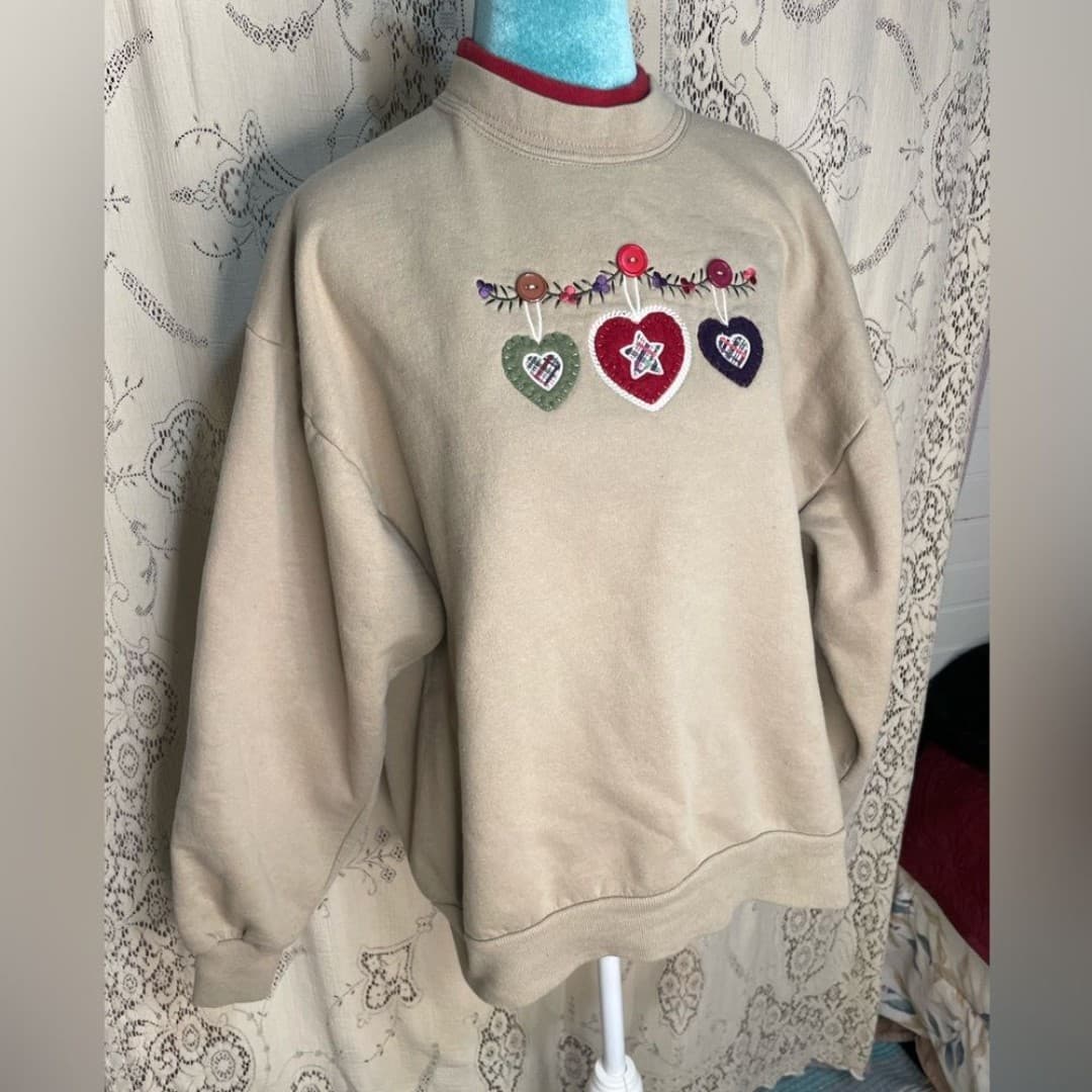 Top stitch: vintage 90s pullover - Thumbnail 2