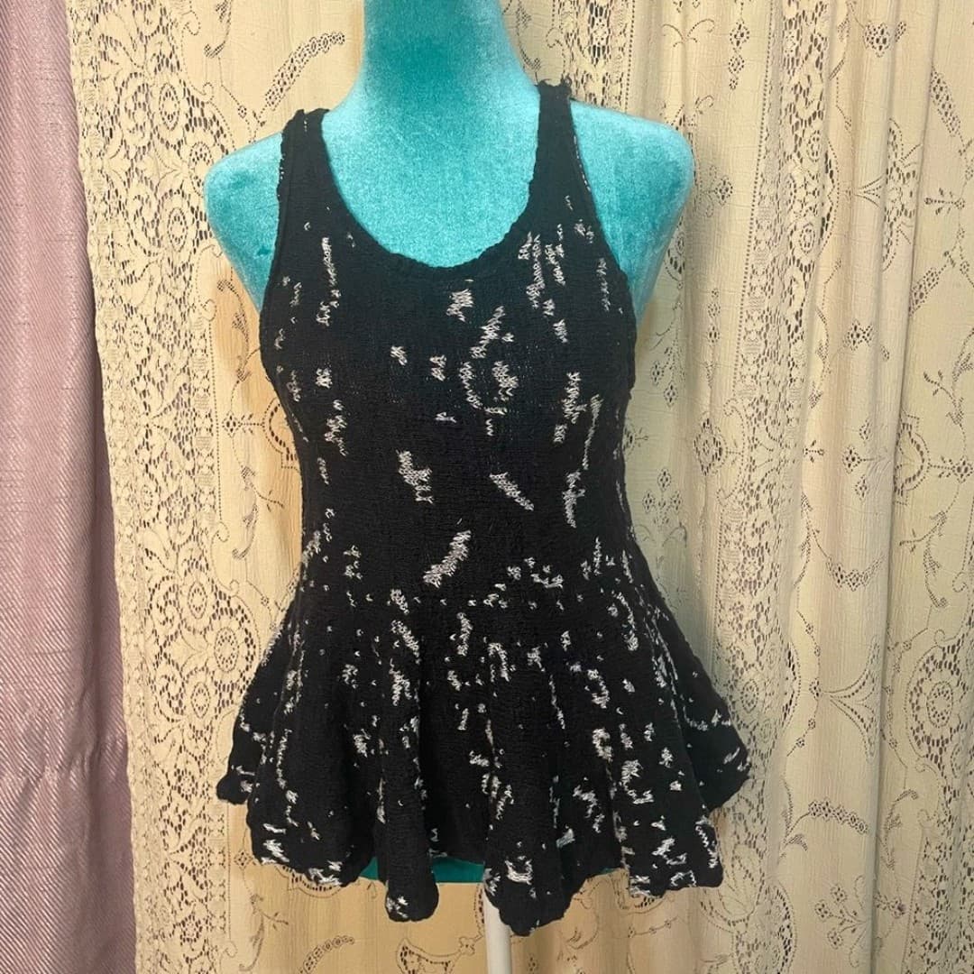 Free people: knit peplum tank - Image 1