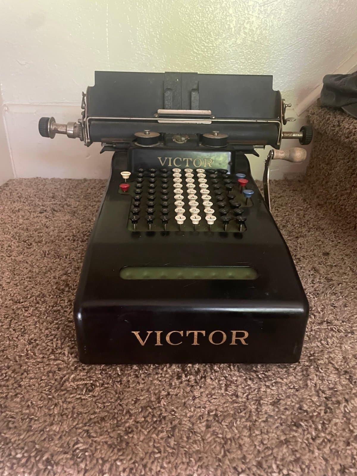 vintage Victor adding machine 1920s-1930s - Thumbnail 2
