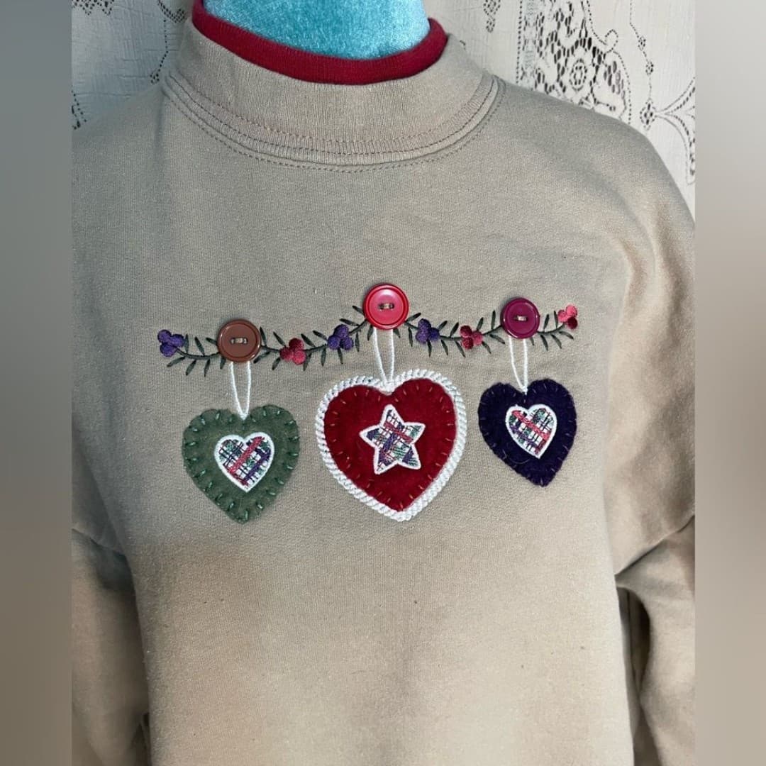 Top stitch: vintage 90s pullover - Thumbnail 3