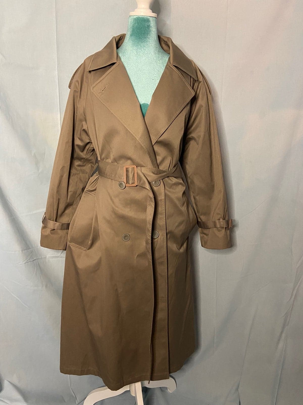 Vintage John weitz trench coat - Image 1