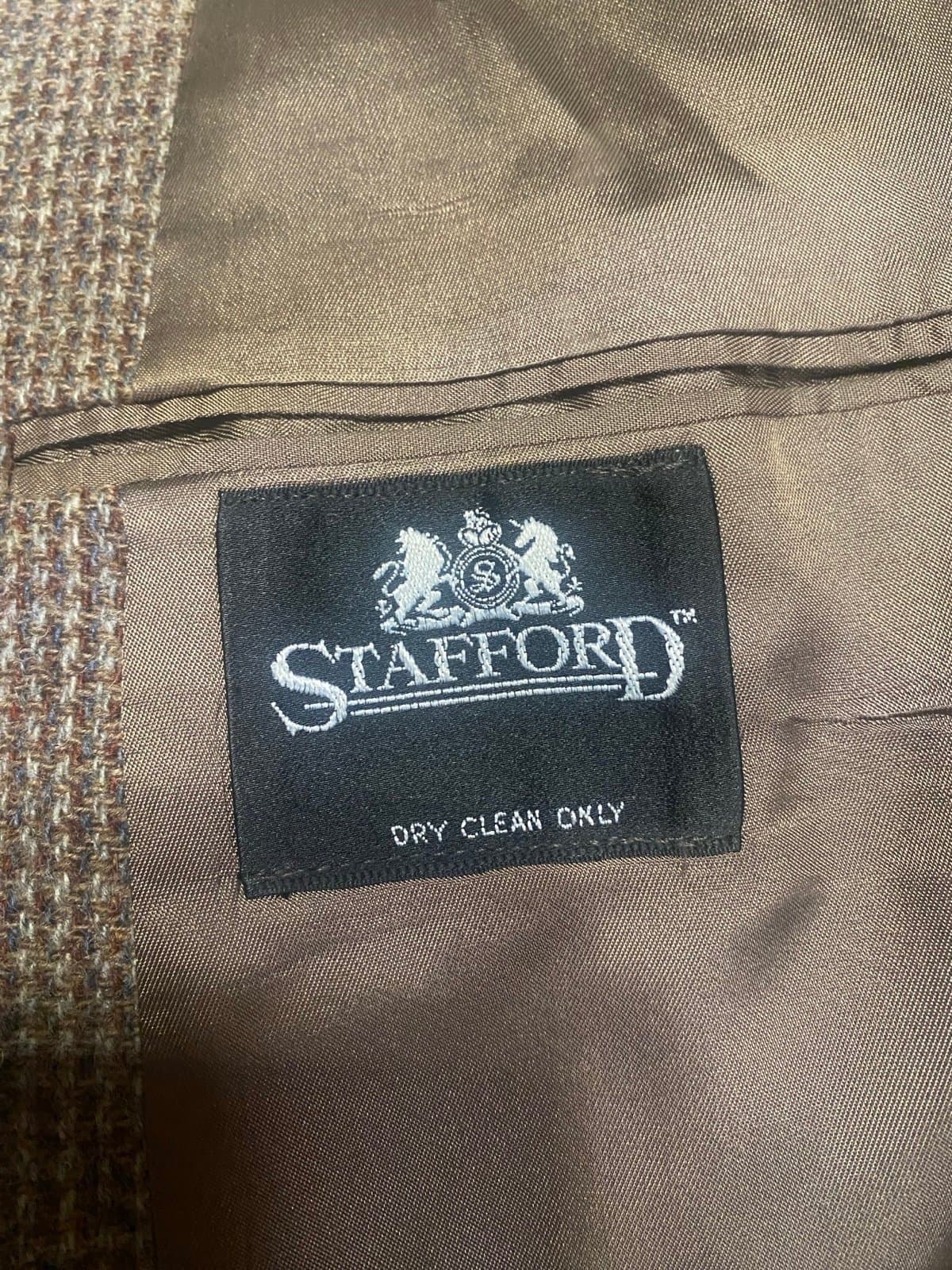Stafford: light brown wool blazer - Thumbnail 8